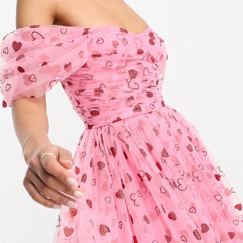 Eras Tour Outfit! Asos pink heart dress!